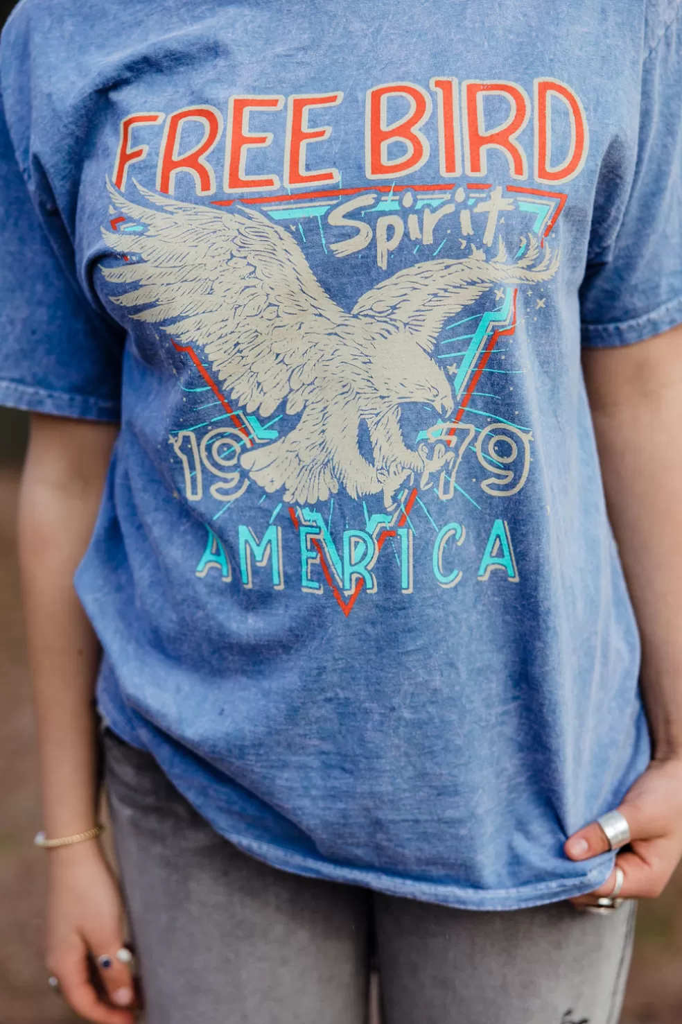 Tees | Sweet Claire 1979 Spirit Tee-Denim