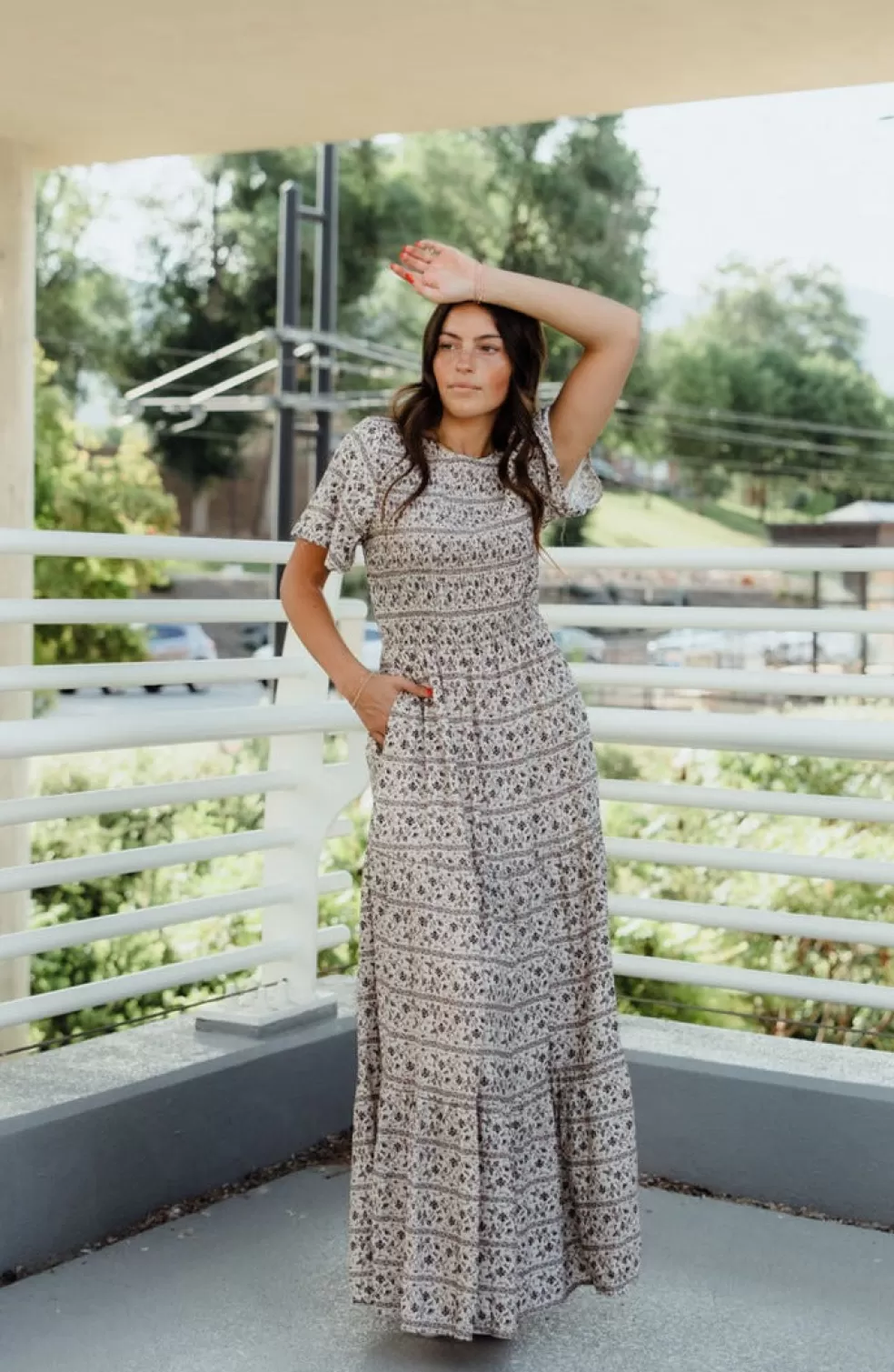 Maxi Dresses | Polagram Alberta Dress-Taupe