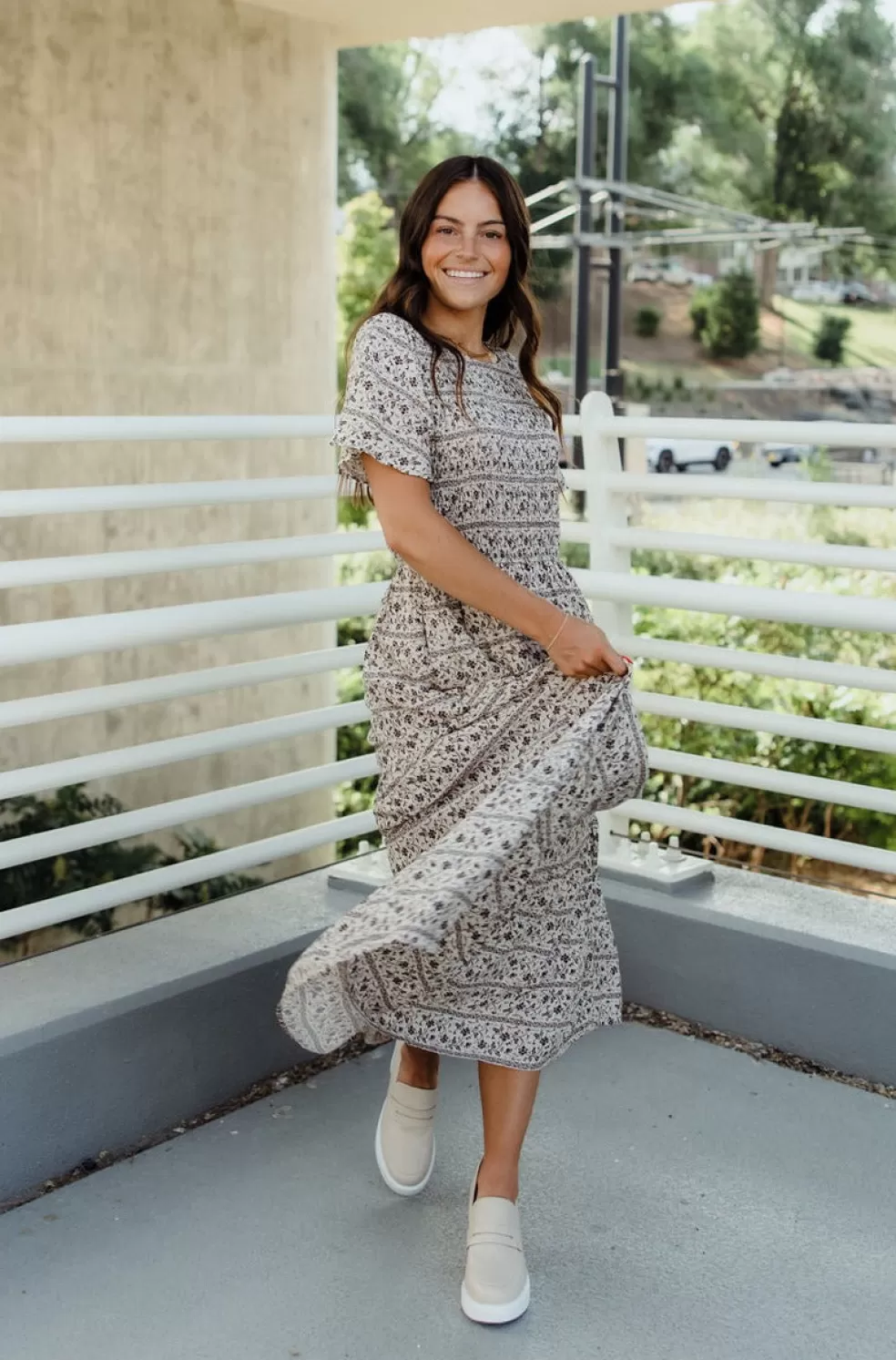 Maxi Dresses | Polagram Alberta Dress-Taupe