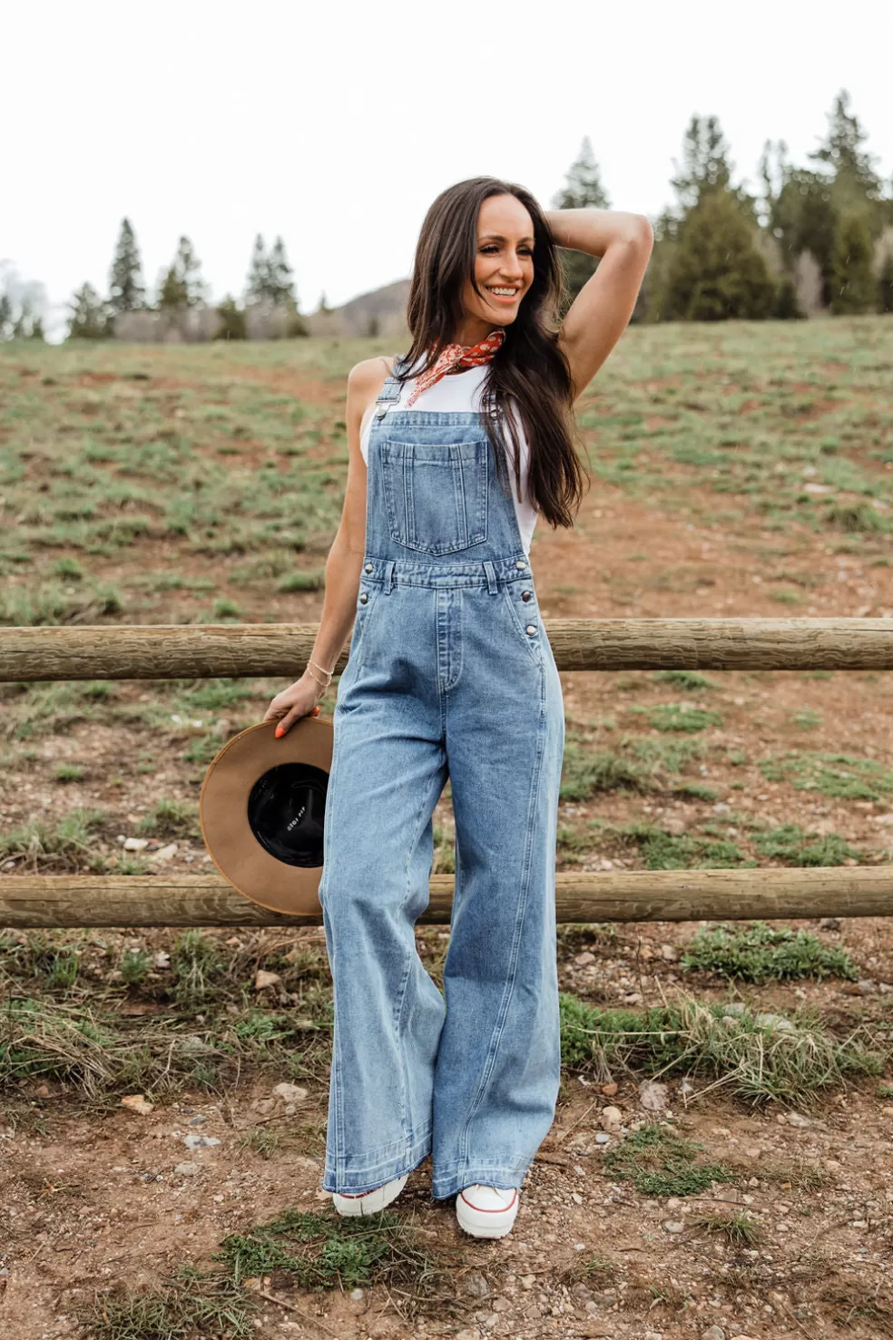 Overalls | Listicle Brooke Overalls-Light Denim