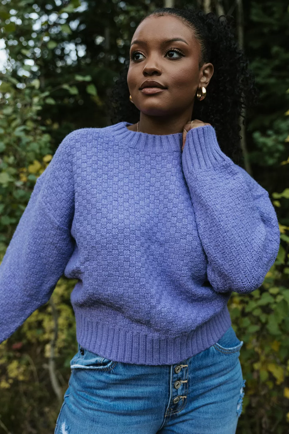 Long Sleeve | &Merci Brunch Sweater-Lavender