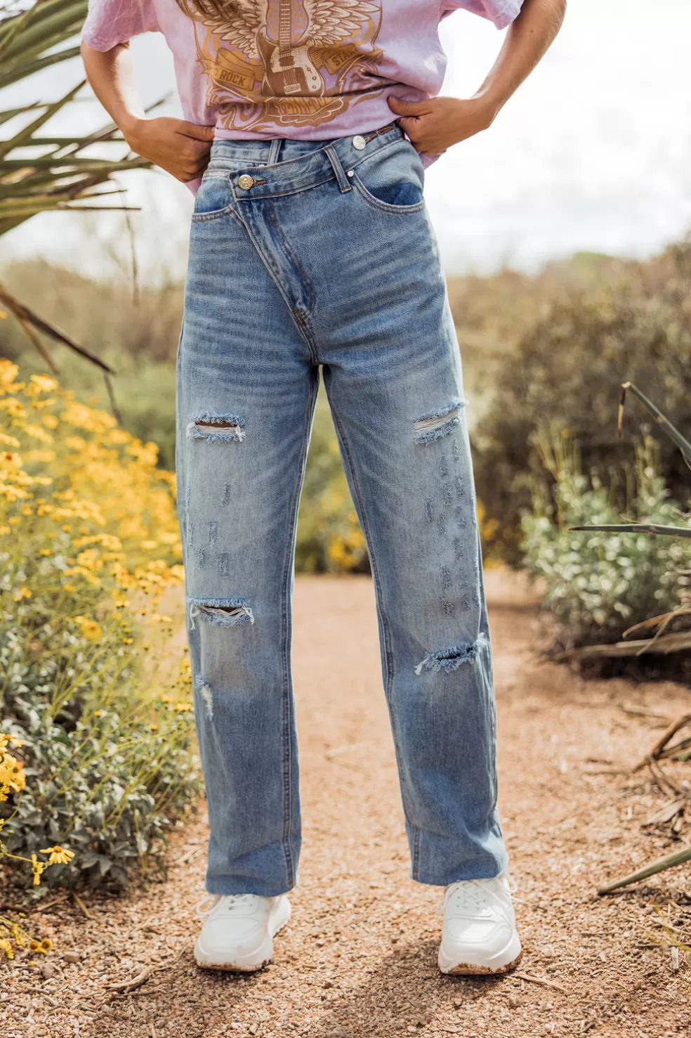 Pants | Insane gene Carrie Denim-Med. Wash