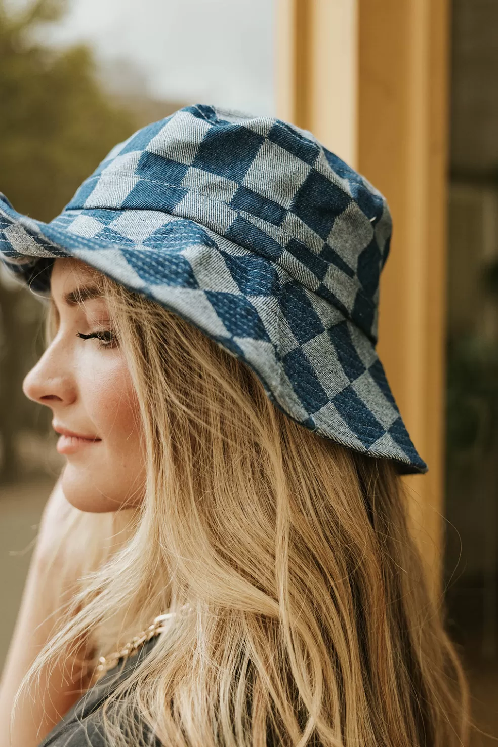 Hats | Ali Express Check Yourself Bucket Hat-Denim