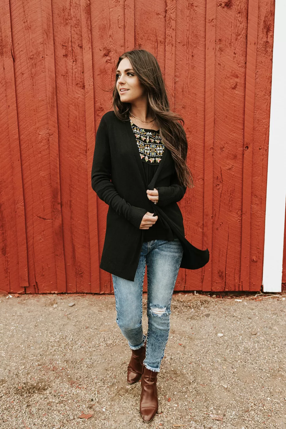 Cardigans | Be Cool Clarabelle Cardigan-Black