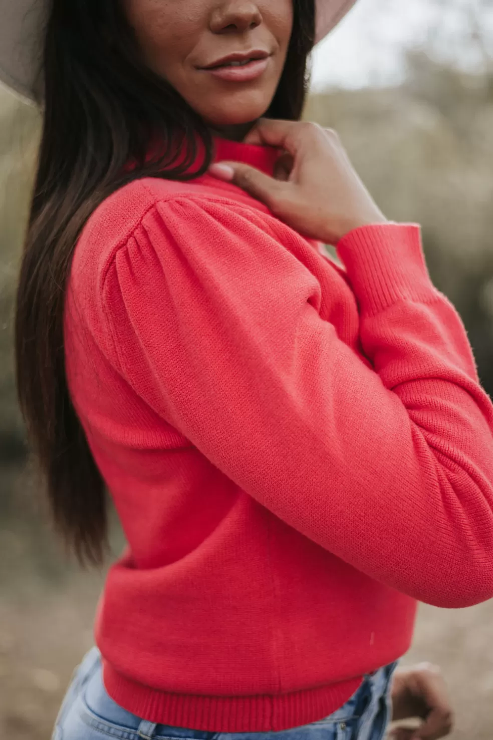 Long Sleeve | * Dodd Sweater-Bright Pink