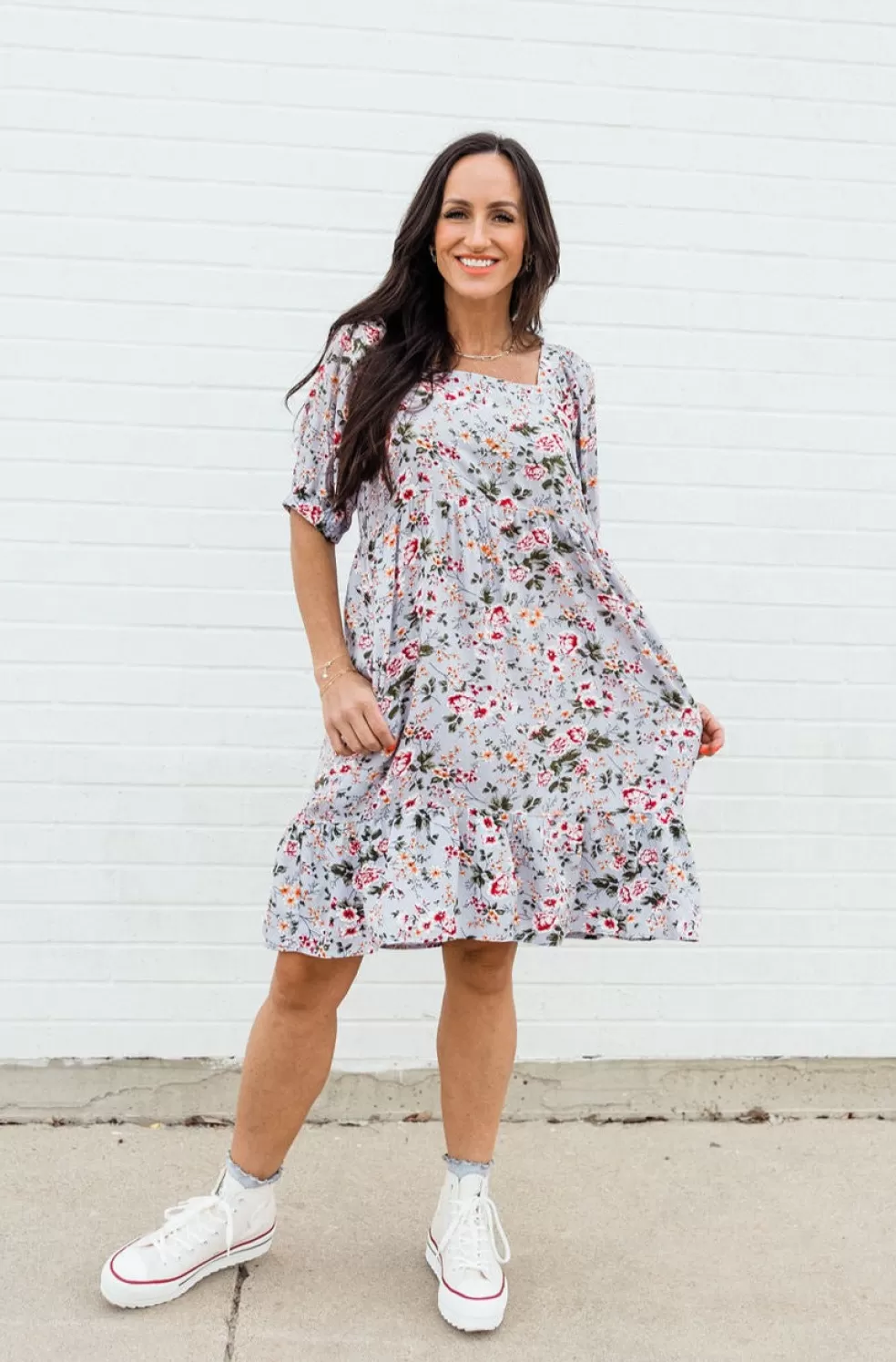 Knee-Length Dresses | * Downtown Memories Dress-Dusty Lilac