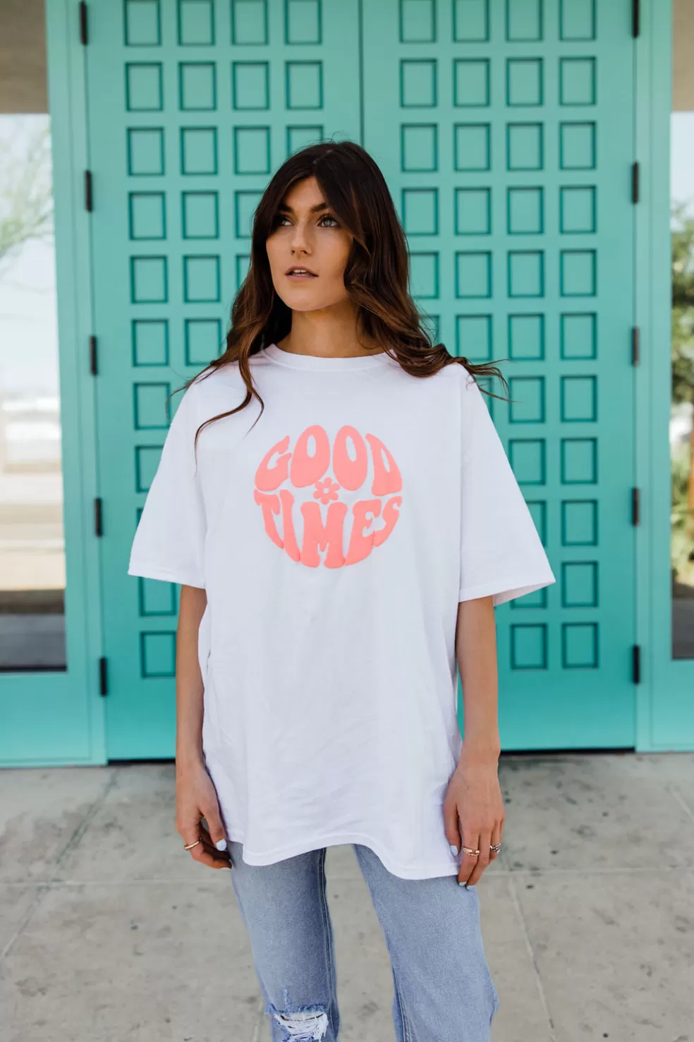 Tees | Sweet Claire Good Times Tee-White