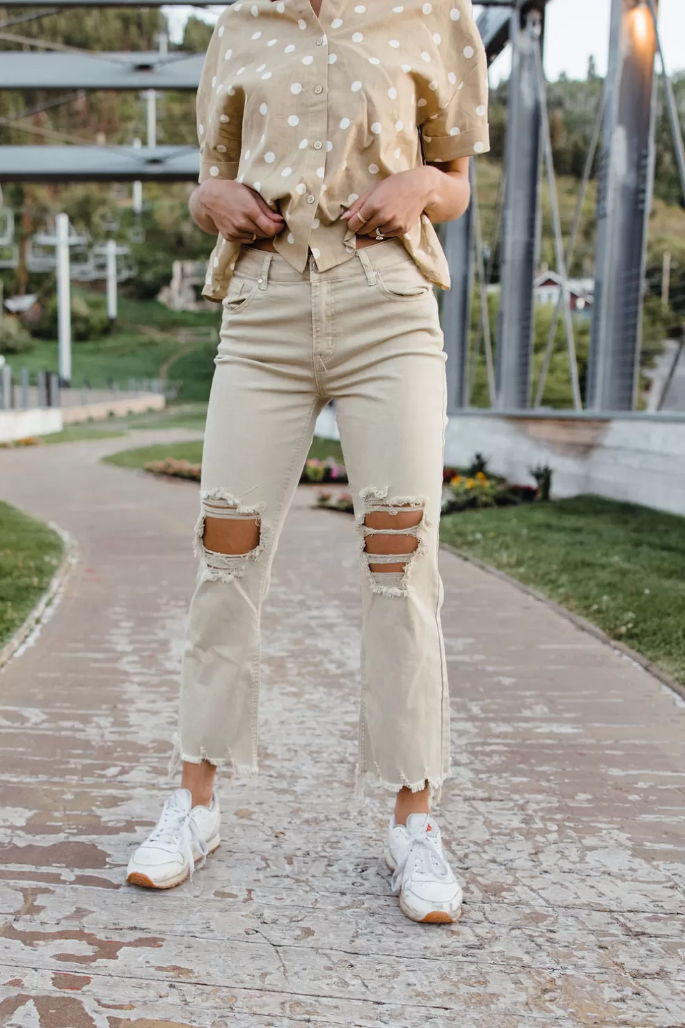 Pants | Risen Hansen Denim-Sand