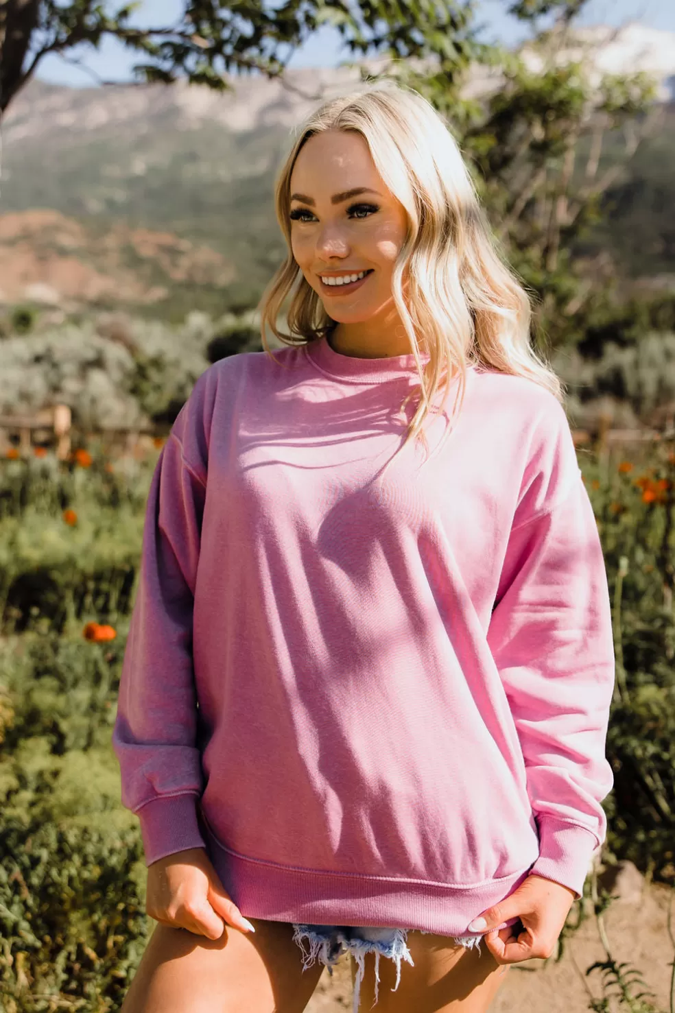 Long Sleeve | REFLEX Karma Pullover-Orchid