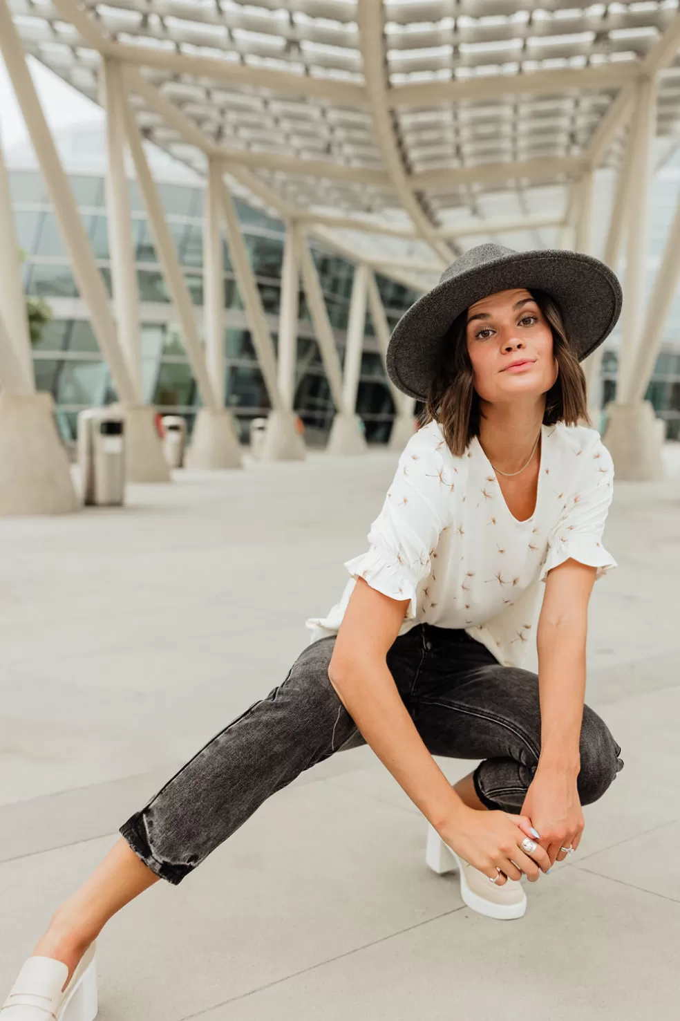 Tees | * Kelsey Top-Ivory