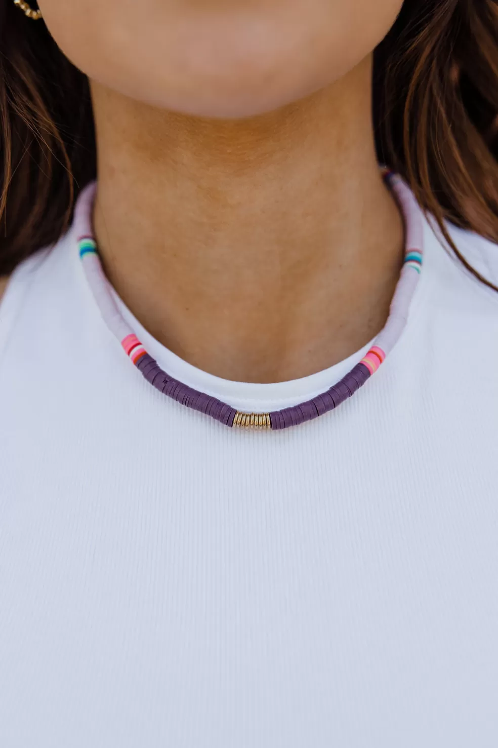 Necklaces | Ali Express Kiara Beaded Necklace-Purple