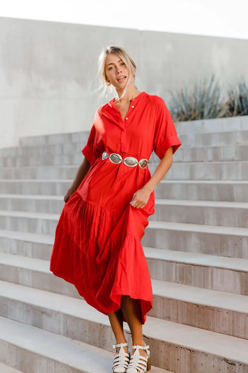 Maxi Dresses | * Liberty Dress-Red