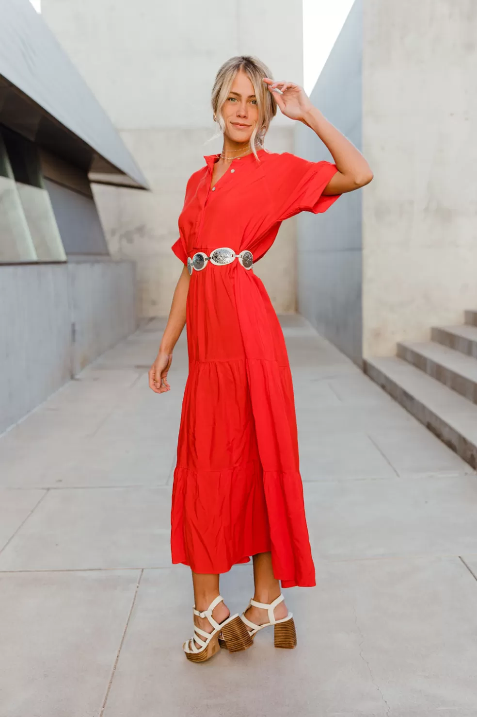 Maxi Dresses | * Liberty Dress-Red