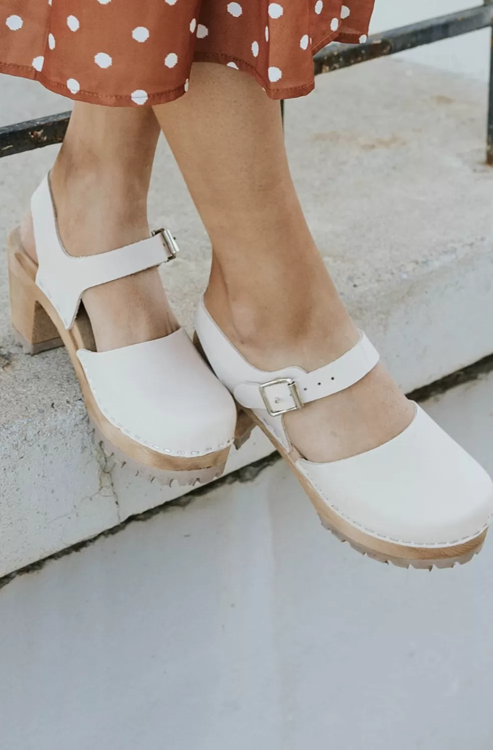 Heels | Mia Abba Clog-Old Pink