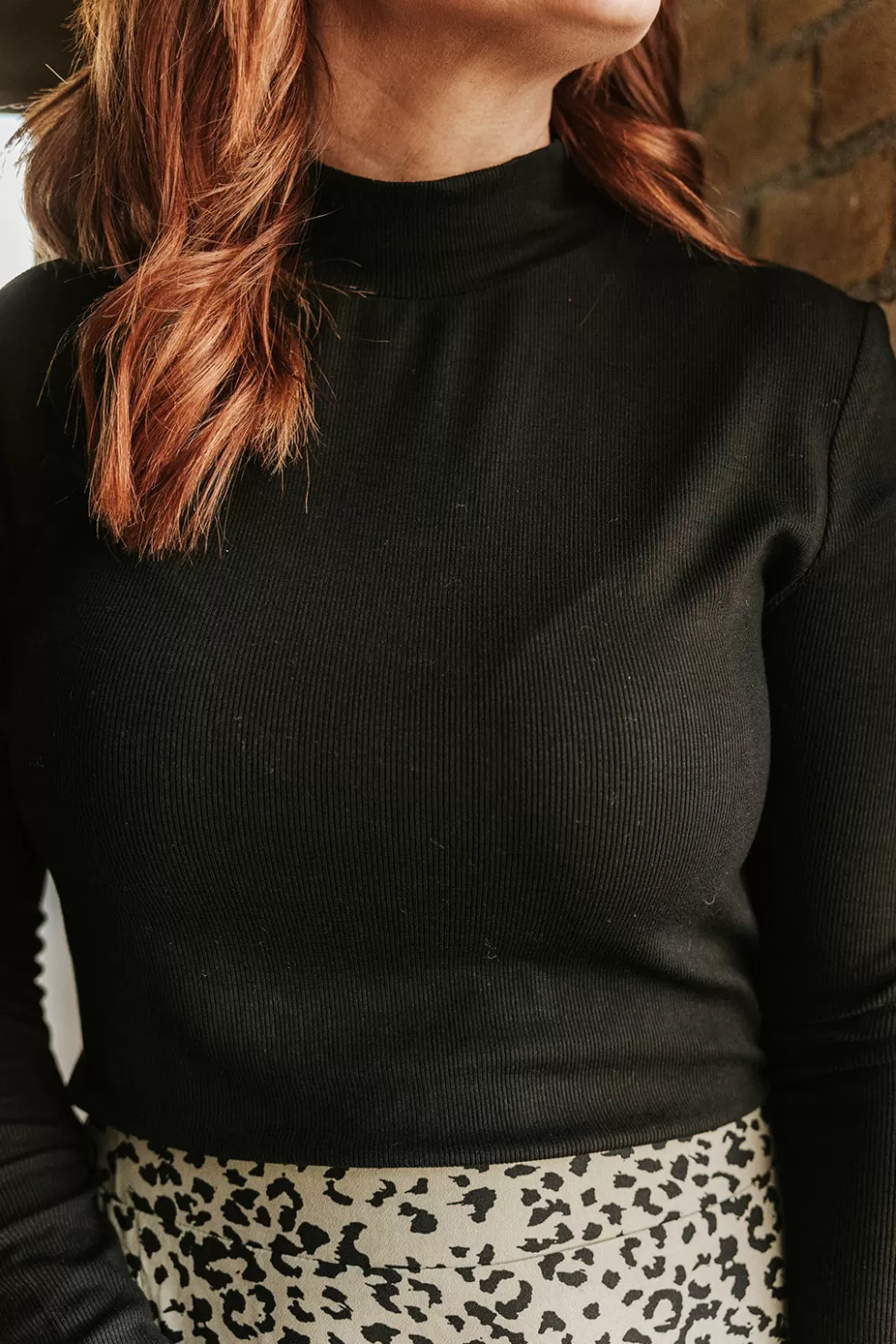 Long Sleeve | * Necessity Top-Black