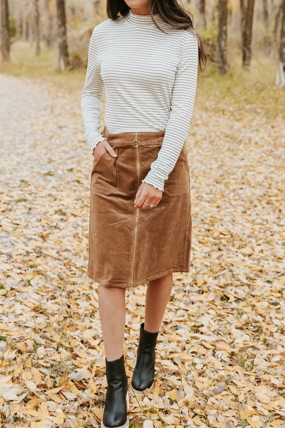 Skirts | * Peri Skirt-Hazelnut