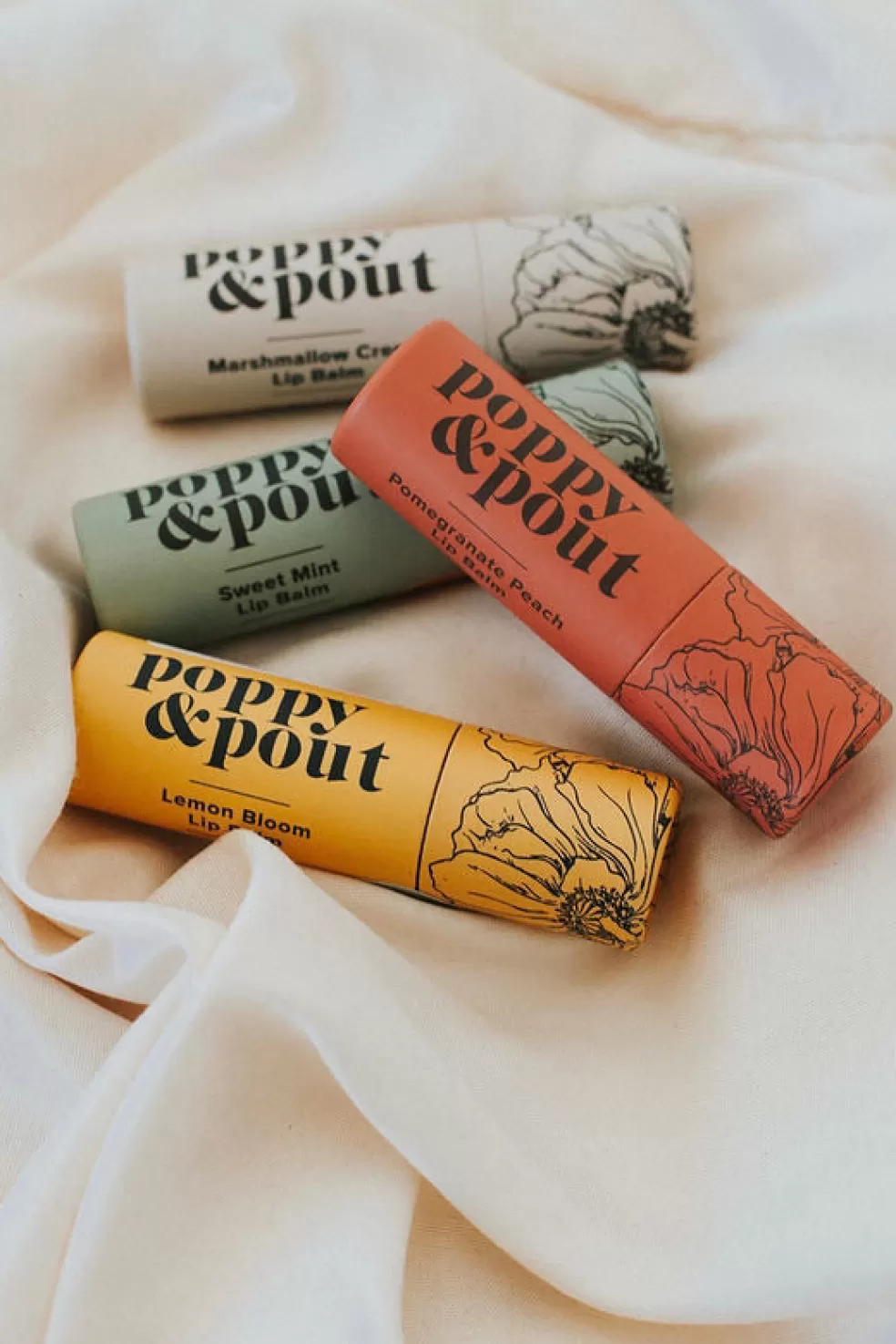 Bath & Body | Olive Ave Boutique Poppy & Pout Lip Balm-Blood Orange Mint