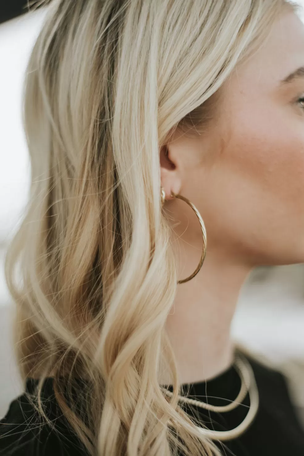 Earrings | Ali Express Rita Hoop Earrings-Gold