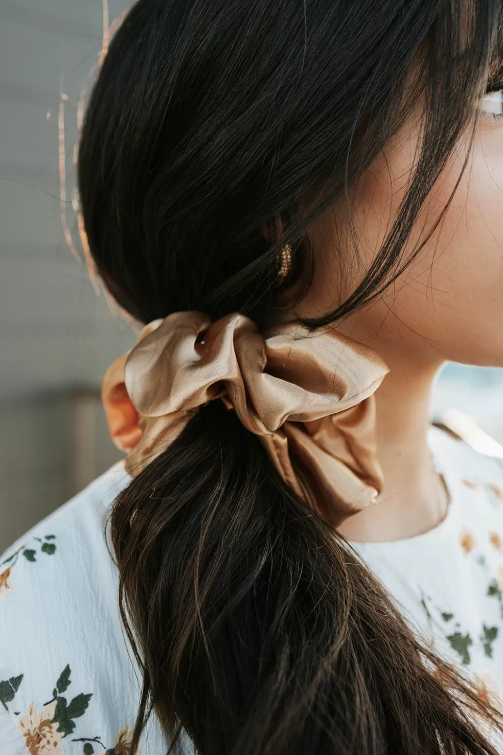 Scrunchies | Ali Express Satin Scrunchie-Beige