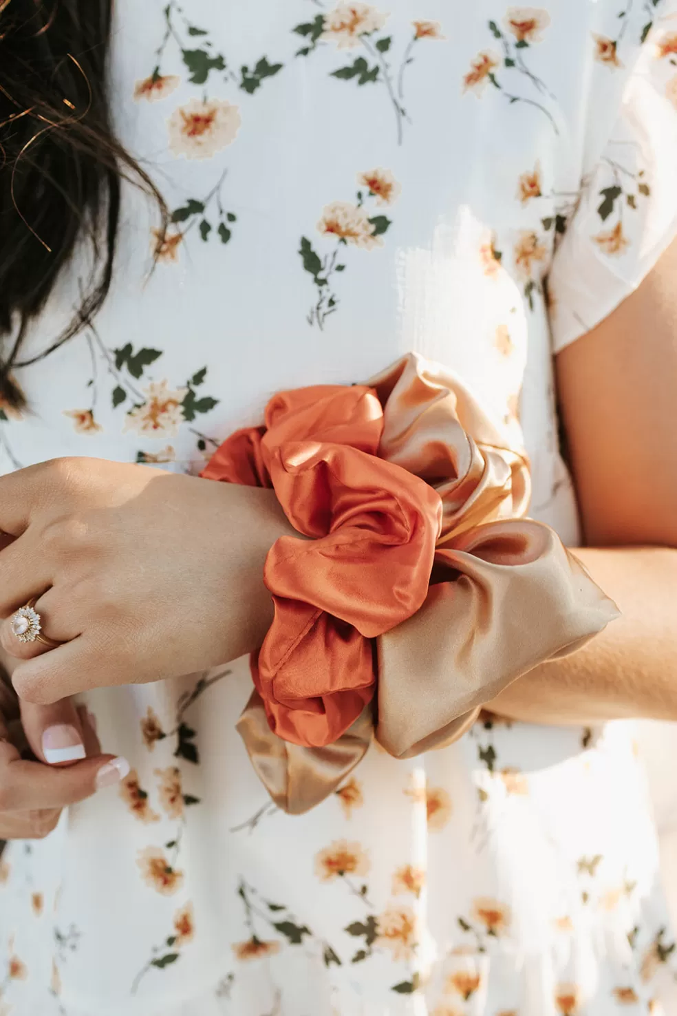 Scrunchies | Ali Express Satin Scrunchie-Burnt Orange