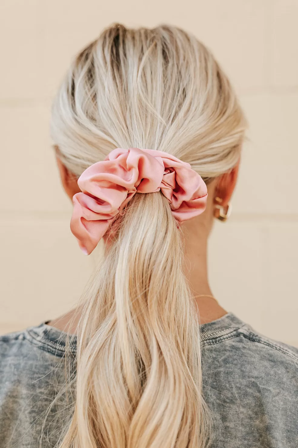 Scrunchies | Ali Express Satin Scrunchie-Mauve