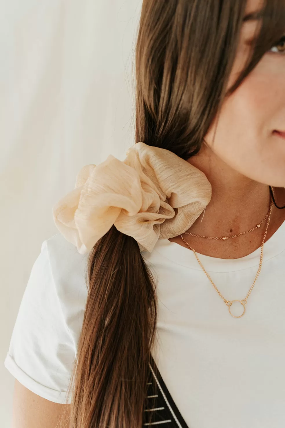 Scrunchies | Ali Express Shimmer Scrunchie-Bronze