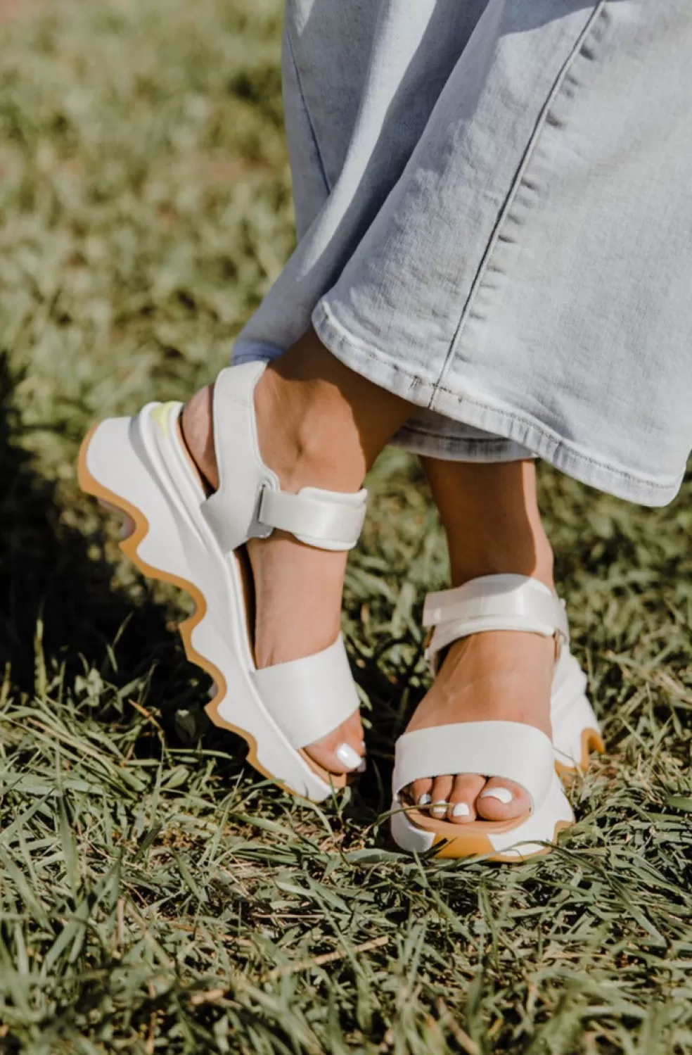 Sandals | Sorel Kinetic Impact Y-Strap Sandals-Sea Salt