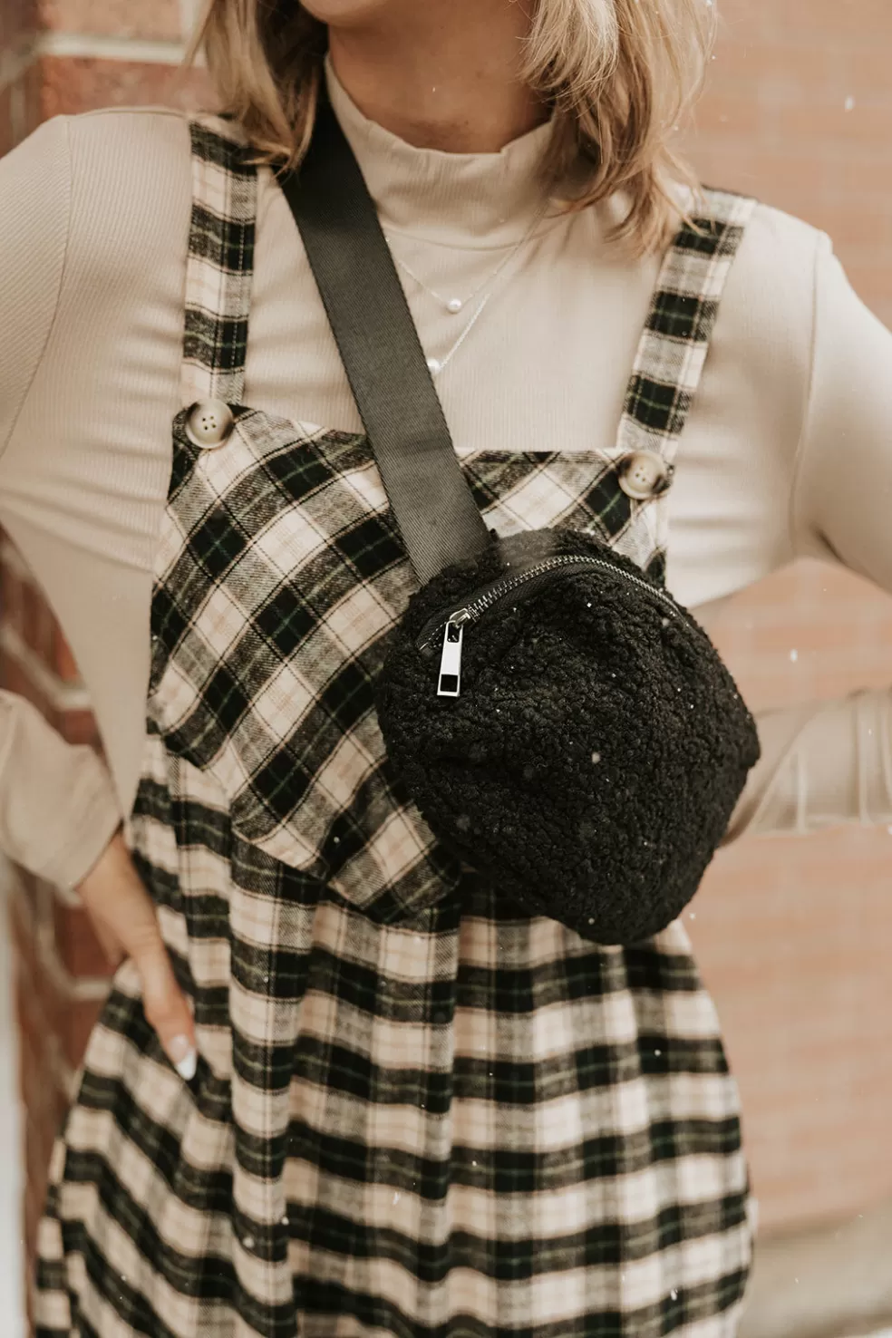 Bags | fashiongo Teddy Fanny Pack-Black