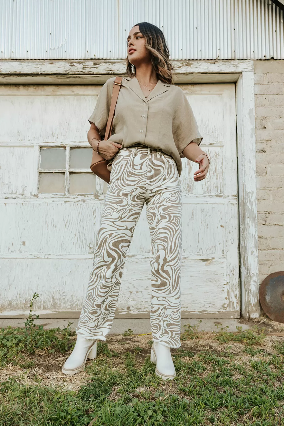 Pants | Polagram Time Capsule Pants-Taupe Multi