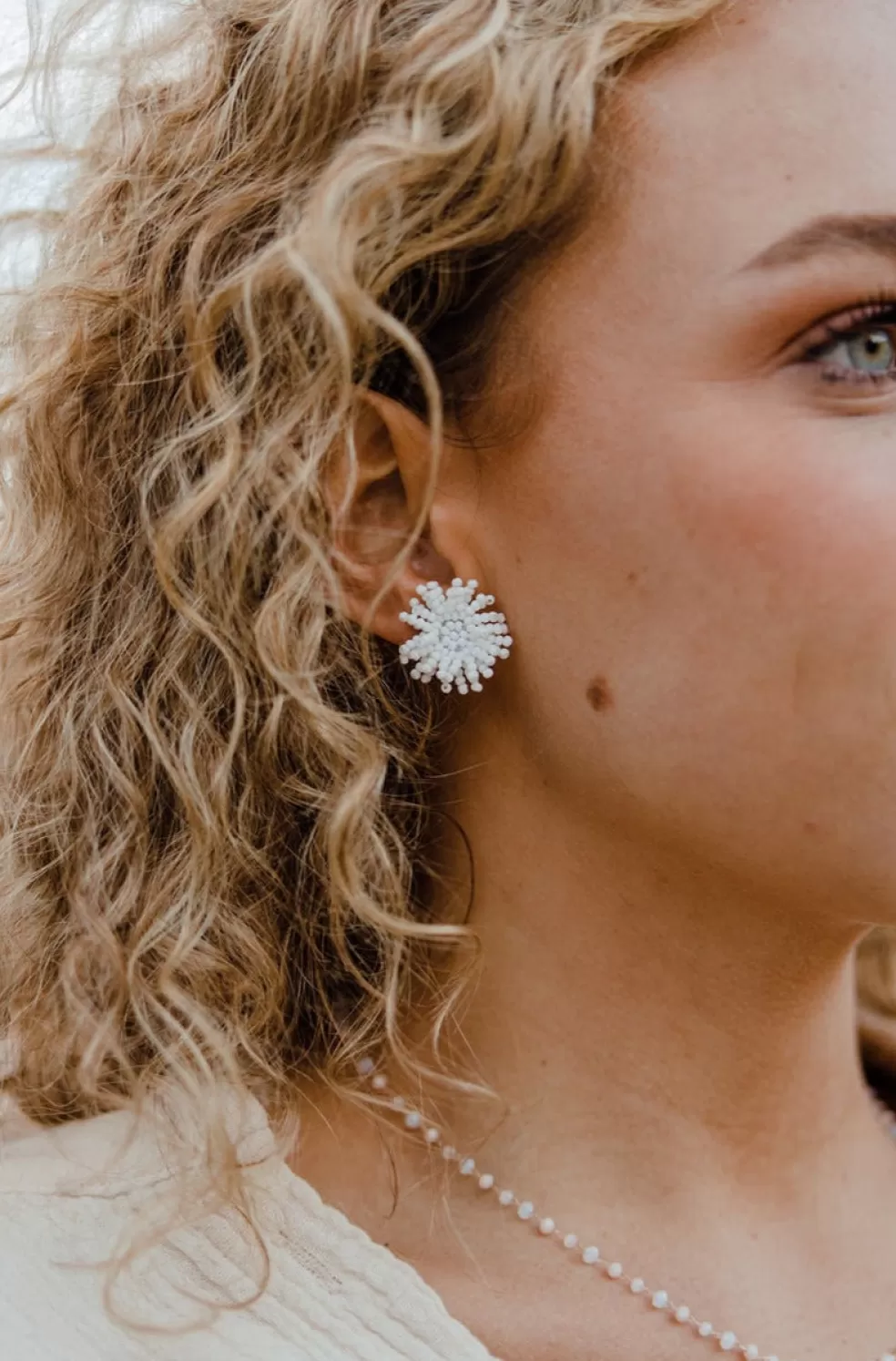 Earrings | Pannee Utopia Earrings-White