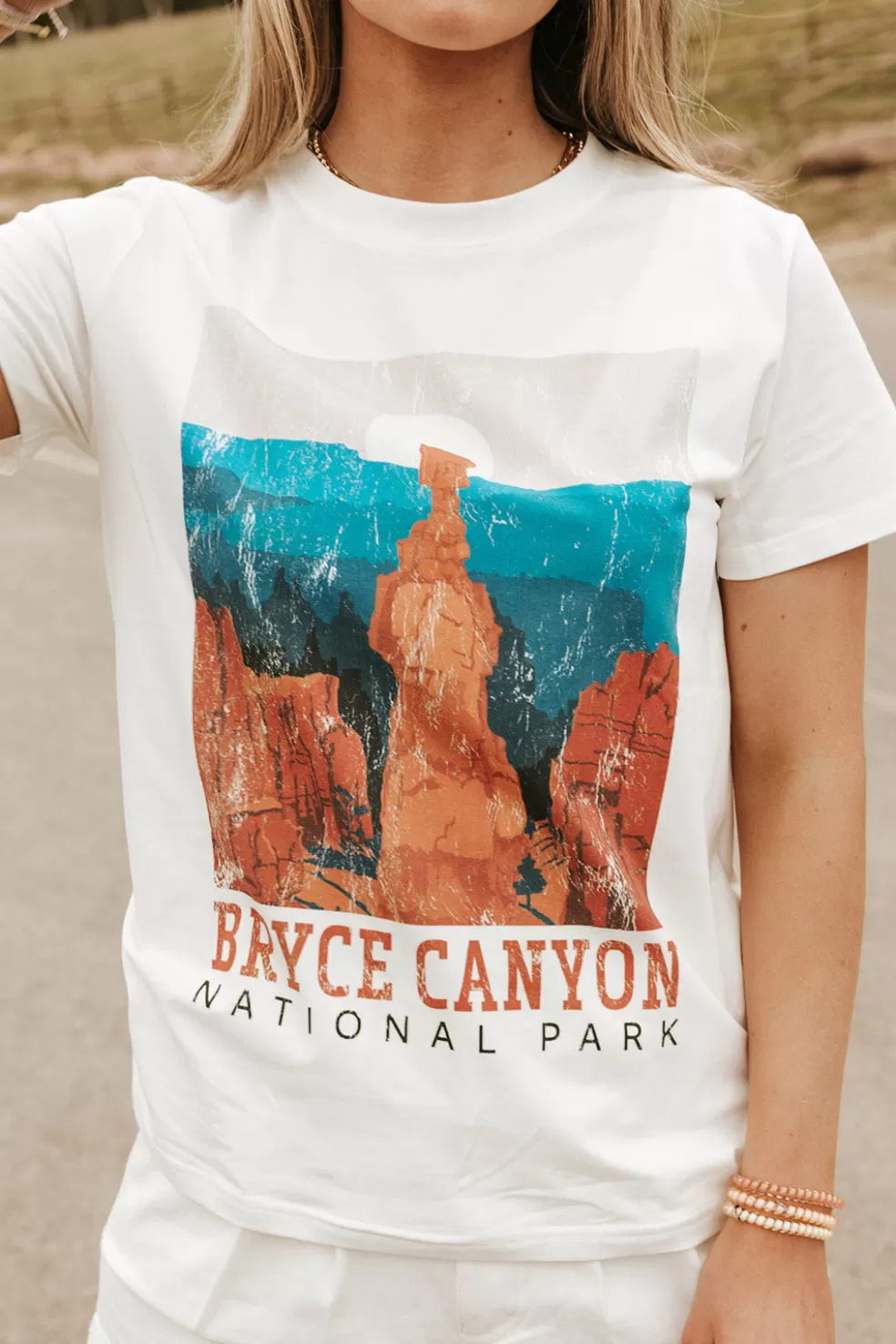 Tees | * Women's Bryce Canyon Tee-White