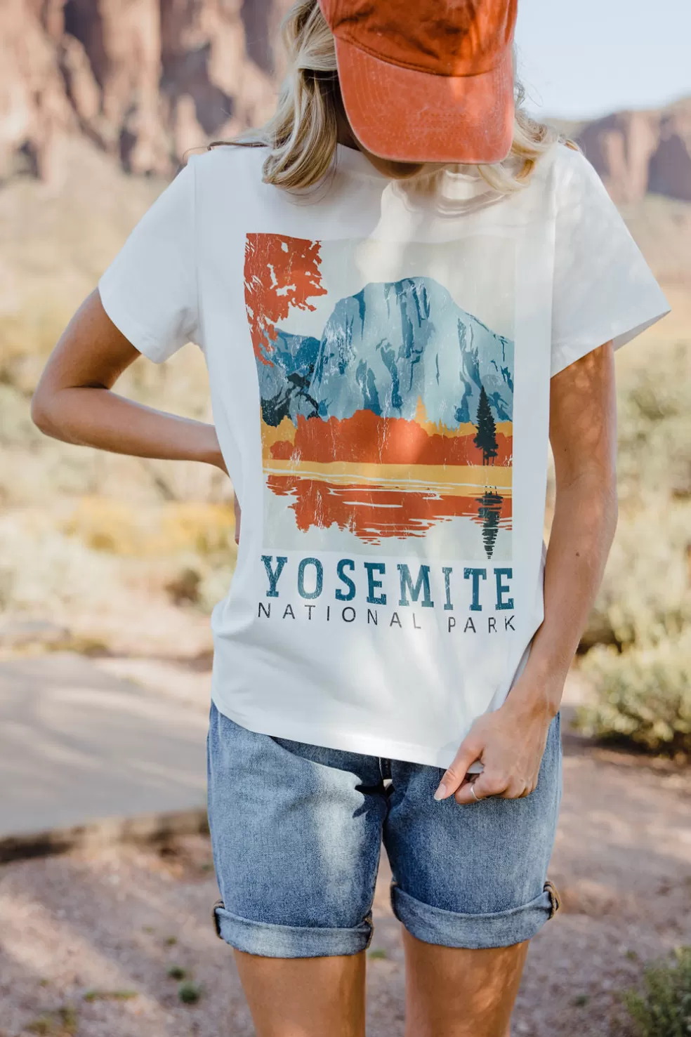 Tees | * Women's Yosemite Tee-White